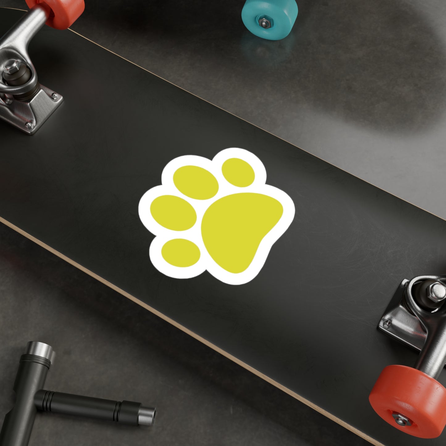 Dillies Pawprint Decal