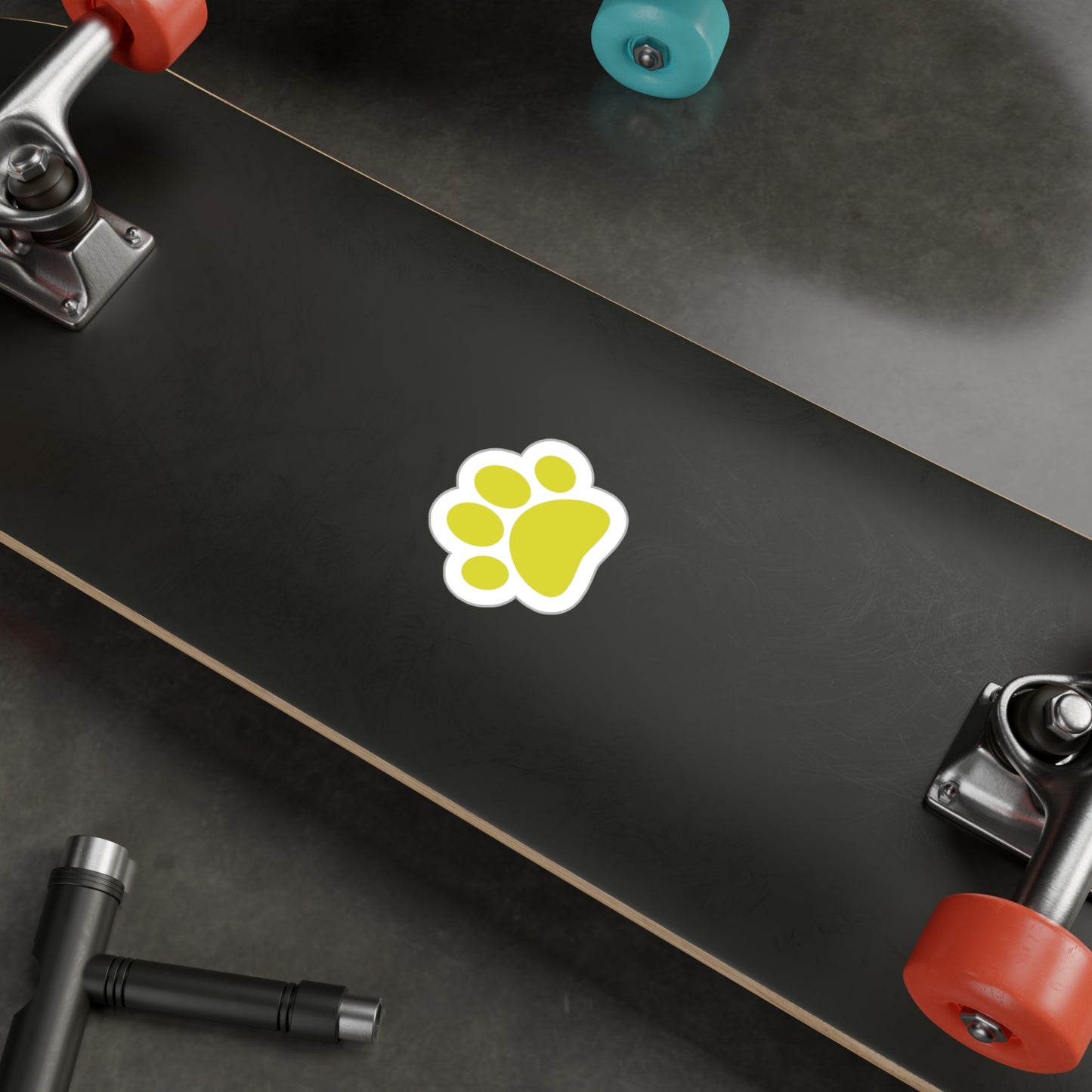 Dillies Pawprint Decal