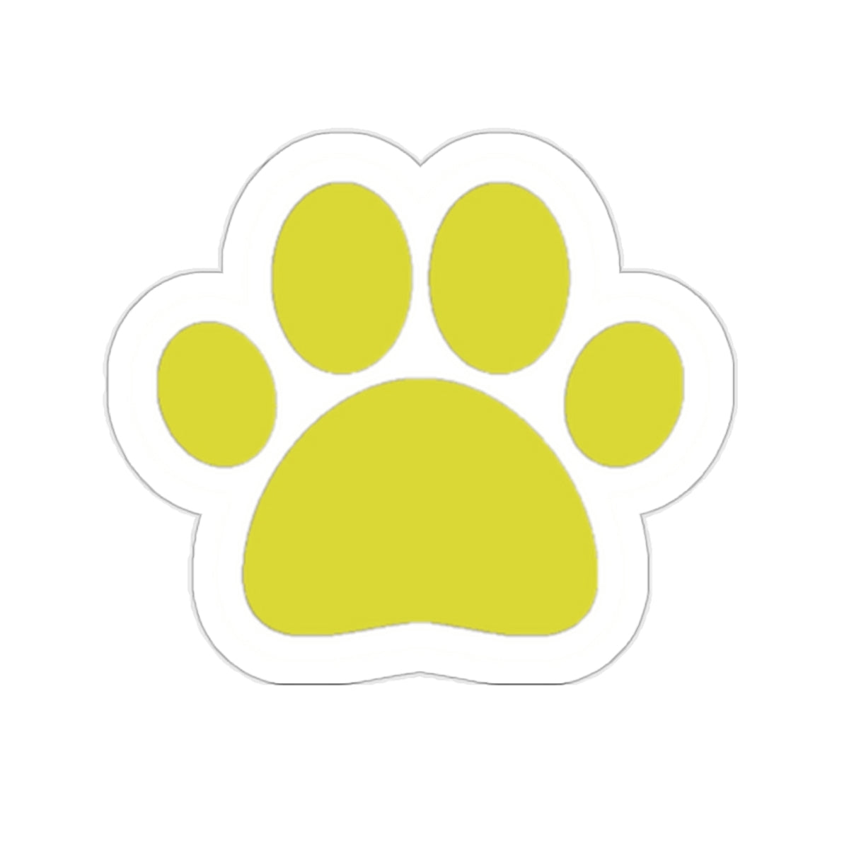 DillyDoggies Pawprint Sticker