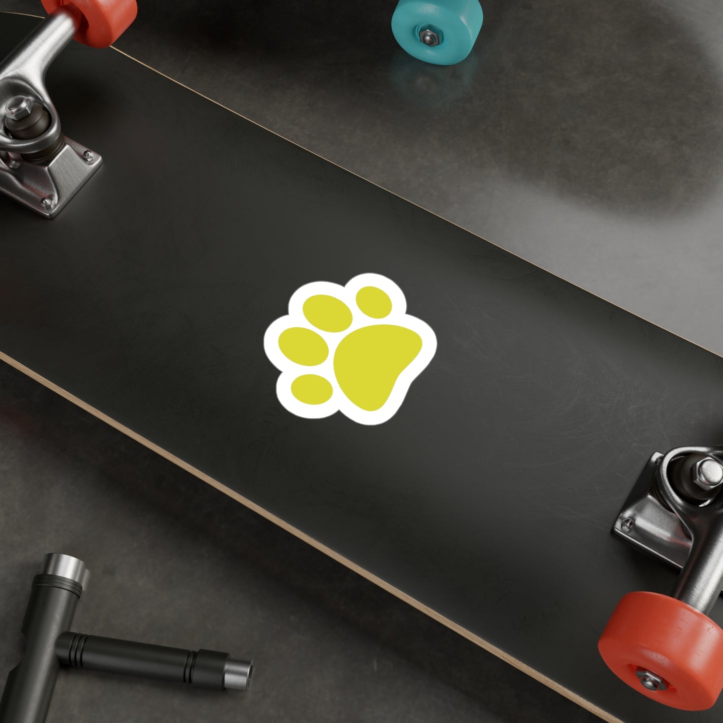 Dillies Pawprint Decal